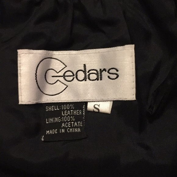 Vintage suede midi skirt lined w zipper​ - Picture 4 of 6